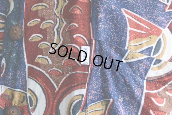 画像9: KAHALA 鯉柄 レーヨンアロハシャツ  表記M