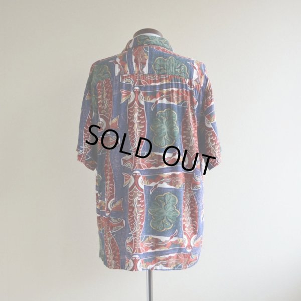 画像3: KAHALA 鯉柄 レーヨンアロハシャツ  表記M