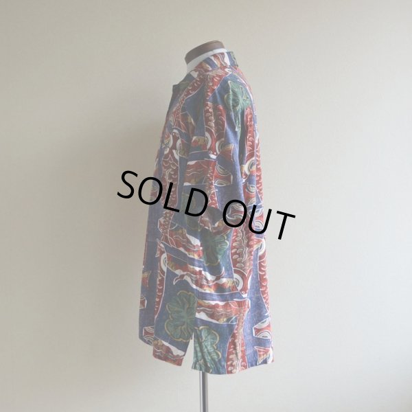 画像4: KAHALA 鯉柄 レーヨンアロハシャツ  表記M