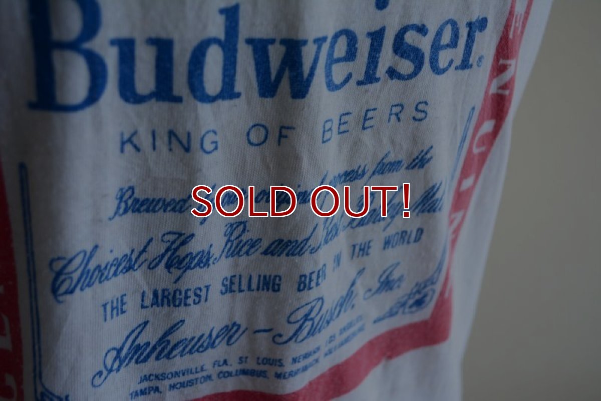 画像11: 1970s Budweiser リンガーTシャツ　 実寸S  (11)