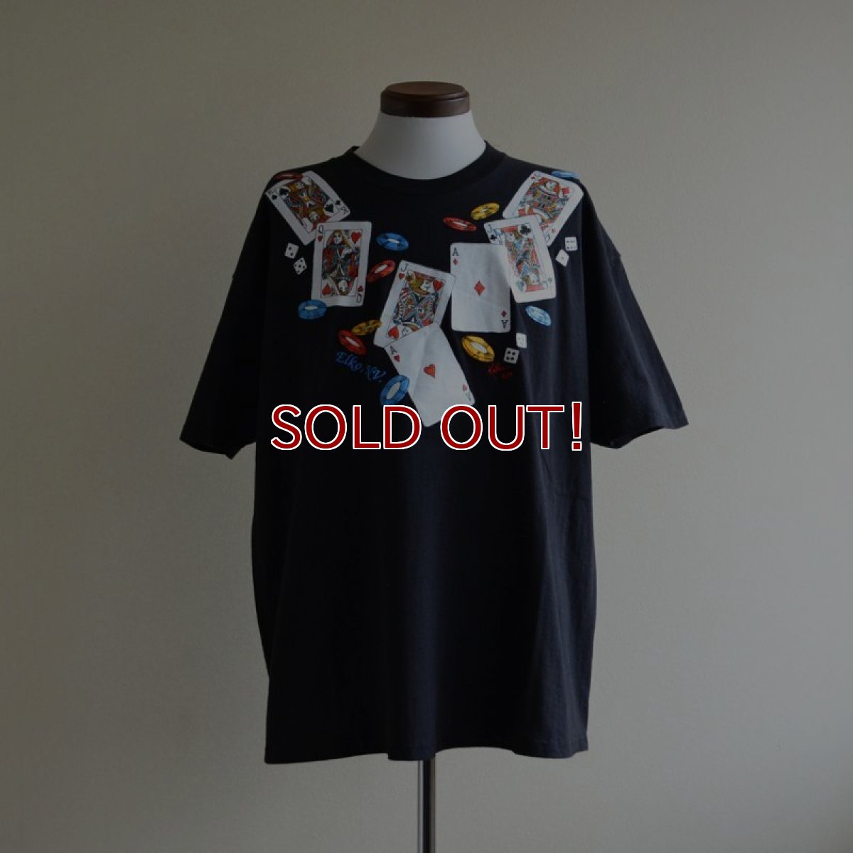 画像1: 1990s Lee カジノTシャツ　 表記XL  (1)