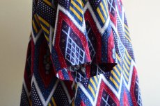 画像10: 1990s TOMMY HILFIGER 総柄 半袖シャツ　 表記L  (10)