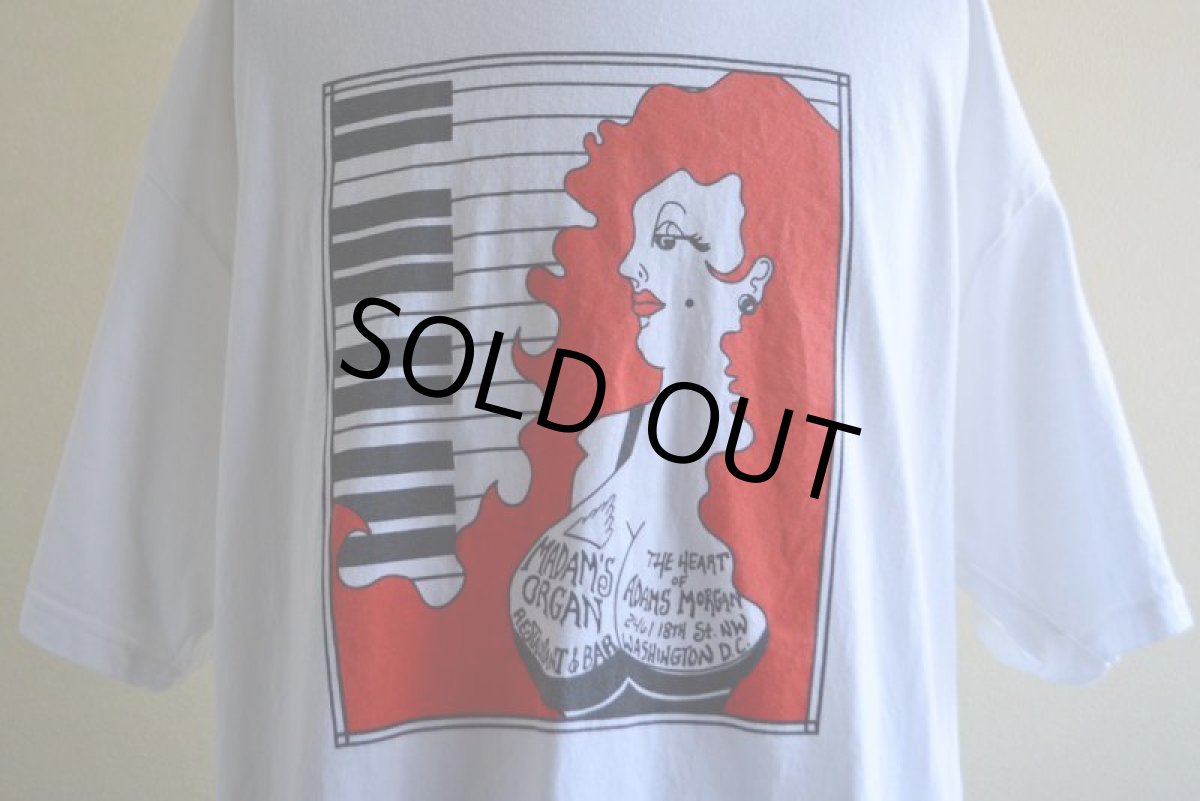 画像7: MADAM'S ORGAN プリントTシャツ　 表記XL  (7)