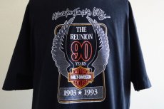 画像7: 1990s HARLEY-DAVIDSON 90周年アニバーサリーTシャツ　 表記XL  (7)