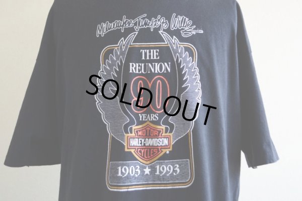 画像7: 1990s HARLEY-DAVIDSON 90周年アニバーサリーTシャツ　 表記XL 