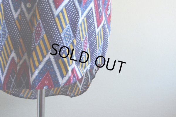 画像9: 1990s TOMMY HILFIGER 総柄 半袖シャツ　 表記L 