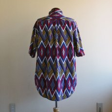 画像3: 1990s TOMMY HILFIGER 総柄 半袖シャツ　 表記L  (3)