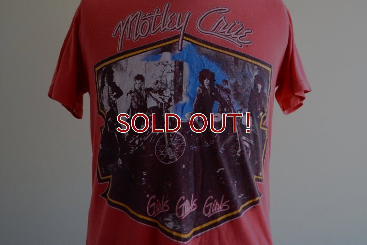 画像7: 1980s Motley Crue " Girls Girls Girls" Tシャツ　 表記M  (7)