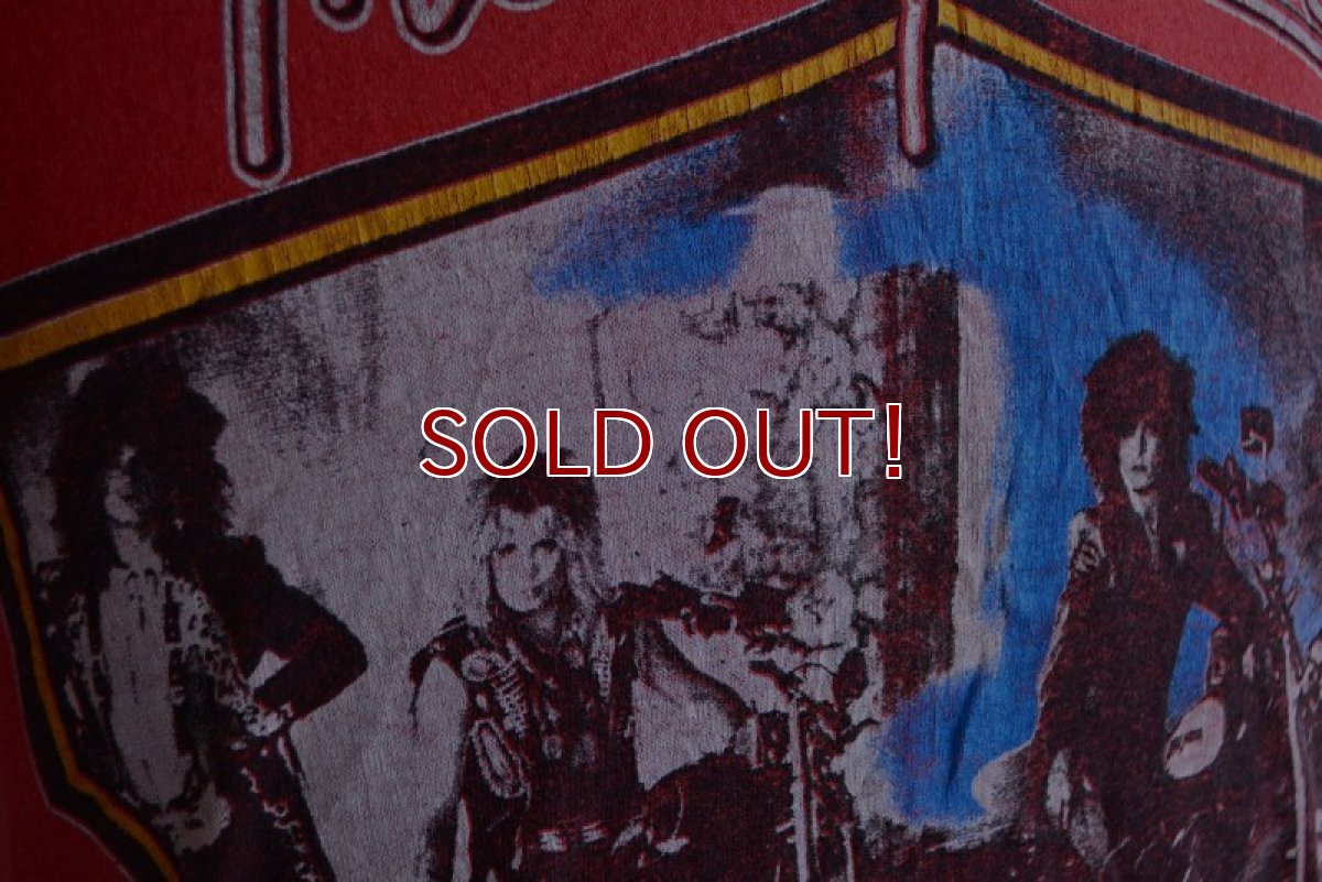 画像8: 1980s Motley Crue " Girls Girls Girls" Tシャツ　 表記M  (8)