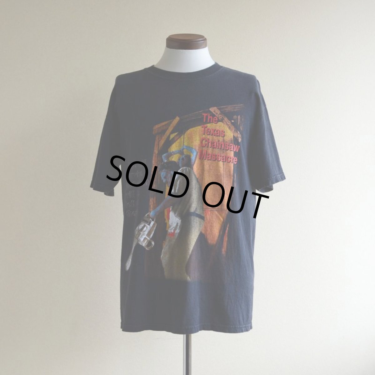 画像1: 2000s 悪魔のいけにえ ムービーTシャツ　 表記M  (1)