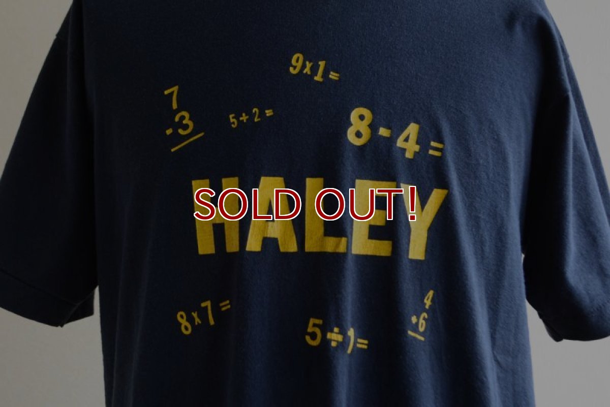 画像7: 1990s HALEY 両面プリントTシャツ　 表記L  (7)