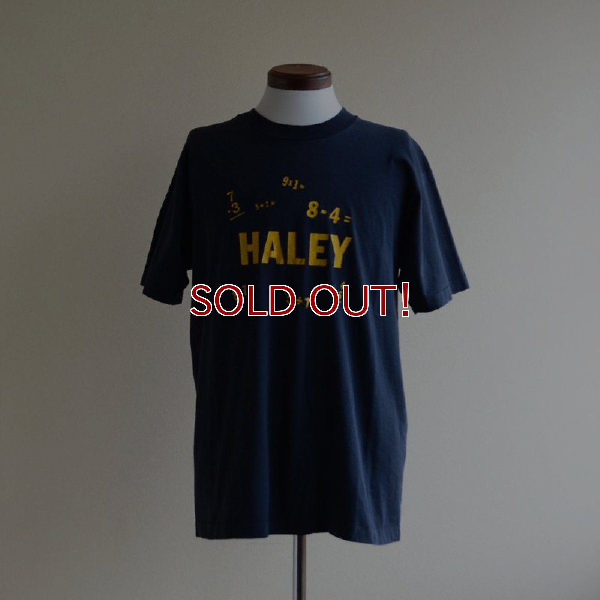 画像1: 1990s HALEY 両面プリントTシャツ　 表記L  (1)