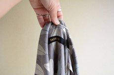 画像5: BACHRACH 総柄シルクシャツ　 ヘリンボーン　 表記M  (5)