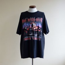 画像1: 1990s〜 I'VE GOT MY BIKE,BITCH&BEER モーターサイクルTシャツ　 セクシープリント　 表記XL  (1)