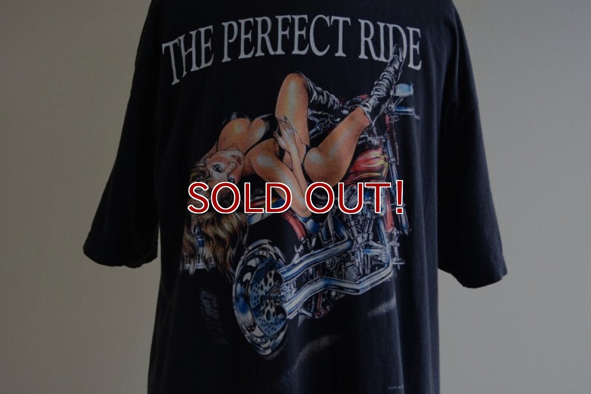 画像7: 1990s DAVE'S CUSTOM CYCLE  モーターサイクルTシャツ　 セクシープリント　 表記XL  (7)