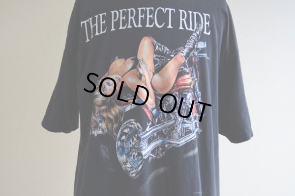 画像7: 1990s DAVE'S CUSTOM CYCLE  モーターサイクルTシャツ  セクシープリント  表記XL
