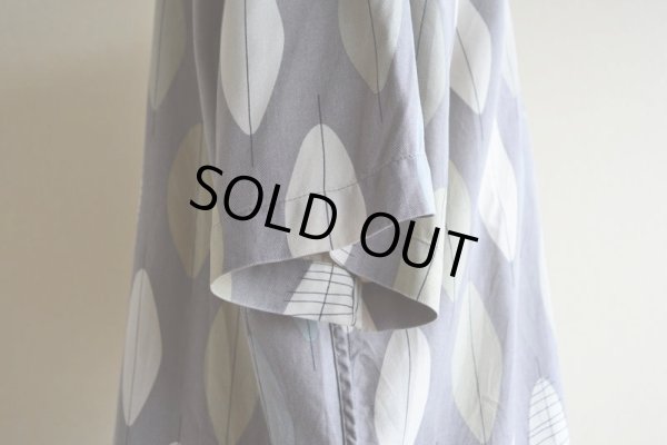 画像12: BACHRACH 総柄シルクシャツ　 ヘリンボーン　 表記M 