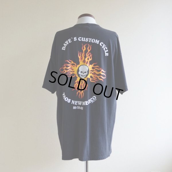 画像3: 1990s DAVE'S CUSTOM CYCLE  モーターサイクルTシャツ  セクシープリント  表記XL