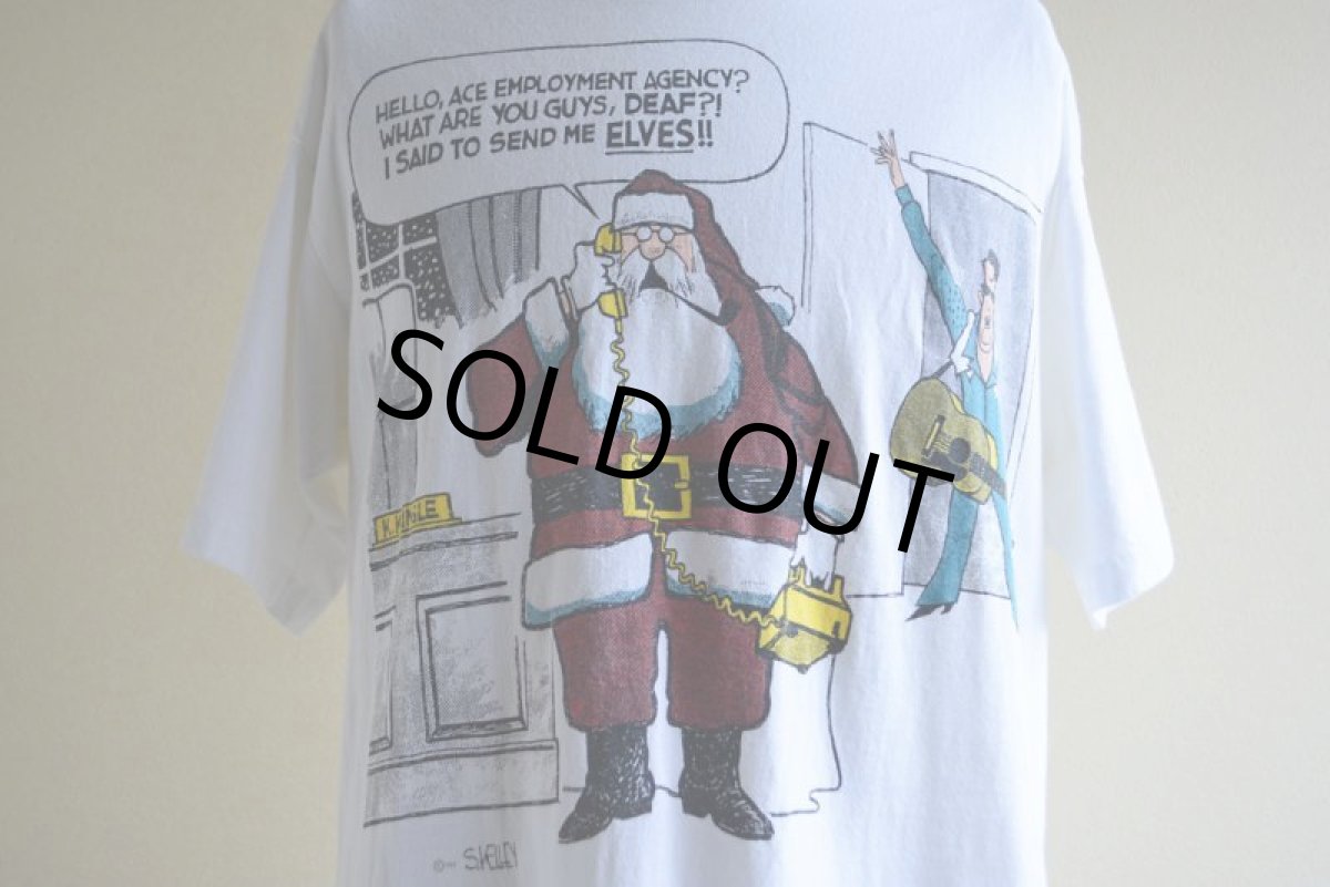 画像8: 1990s ELVIS パロディTシャツ　 表記L  (8)