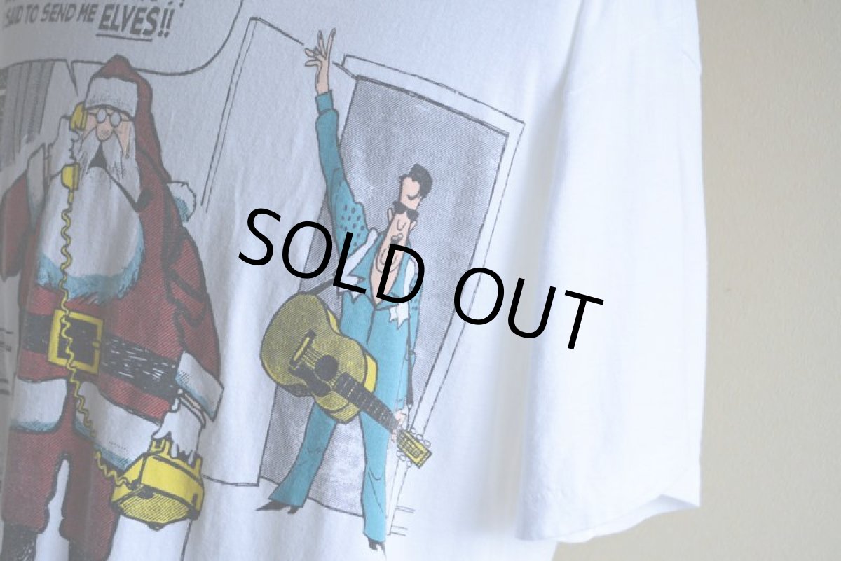 画像9: 1990s ELVIS パロディTシャツ　 表記L  (9)