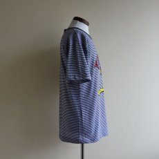 画像2: 1990s TENNIS ボーダーTシャツ　 表記L  (2)