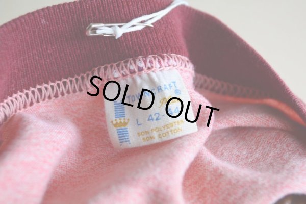 画像5: 1970s〜 TOWNCRAFT 無地リンガーTシャツ　 表記L 