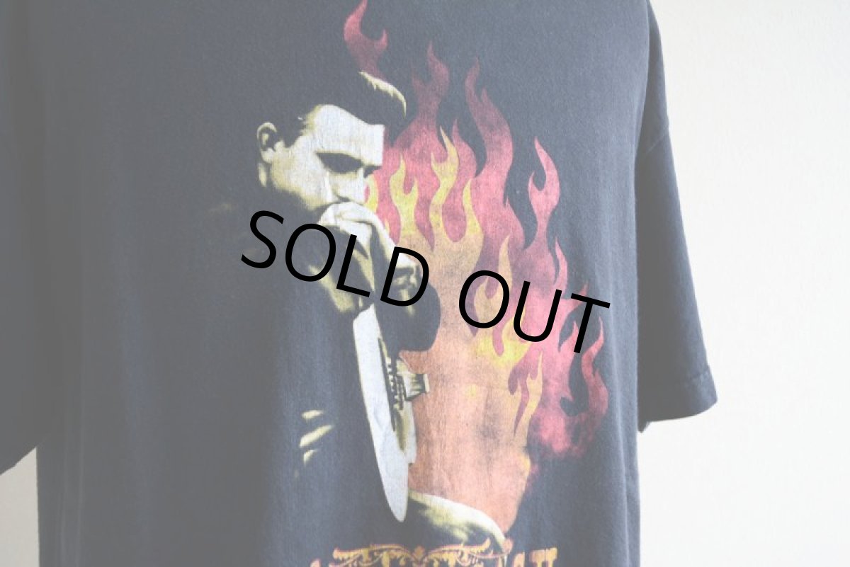 画像9: 2000s JOHNNY CASH RING OF FIRE Tシャツ　 表記L  (9)