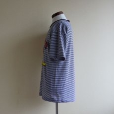 画像4: 1990s TENNIS ボーダーTシャツ　 表記L  (4)