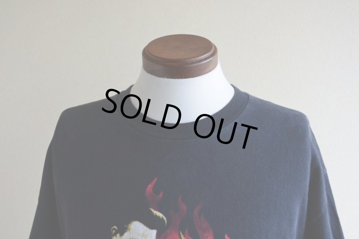 画像7: 2000s JOHNNY CASH RING OF FIRE Tシャツ　 表記L  (7)