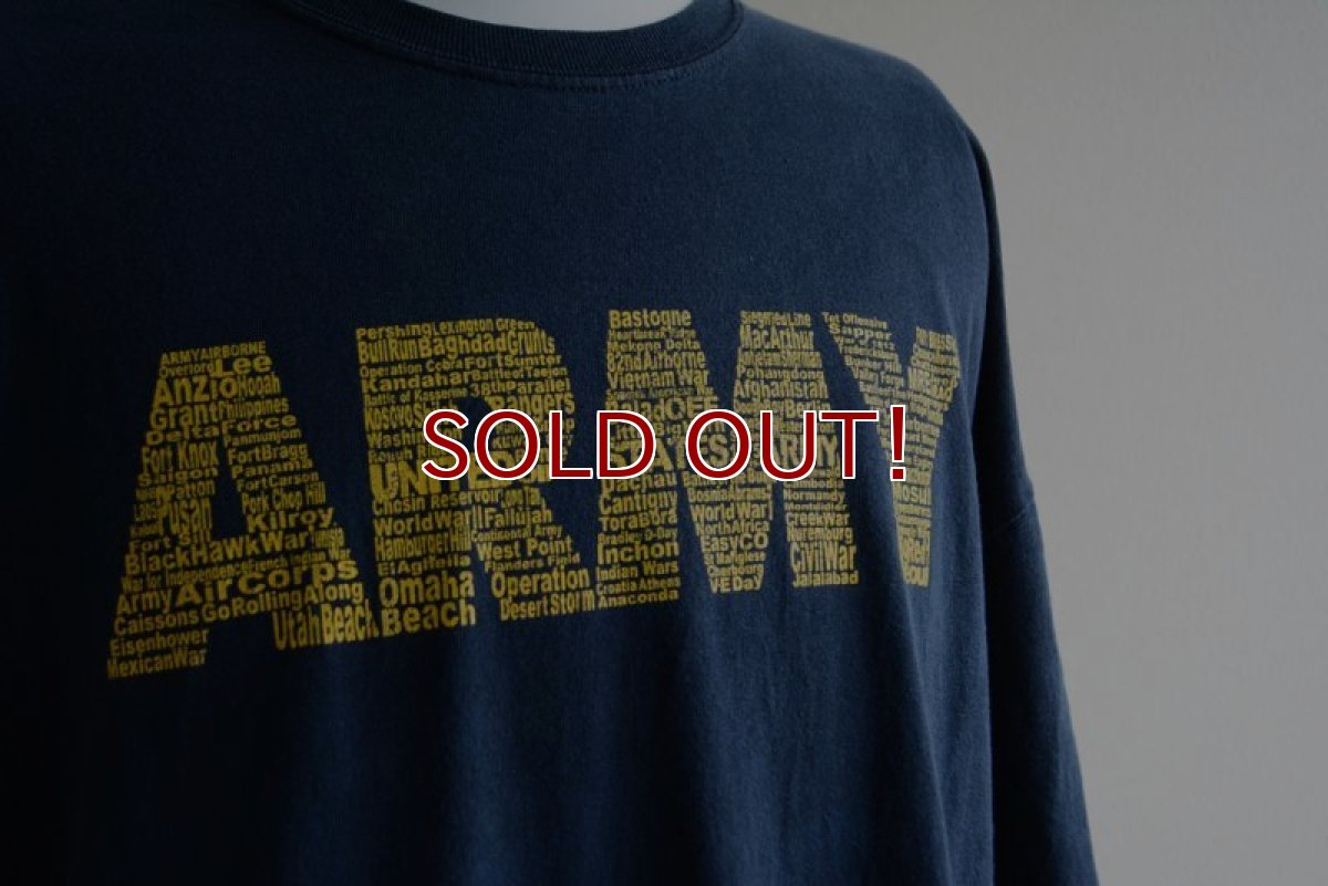 画像8: US.ARMY ロゴプリント Tシャツ　 表記XL  (8)