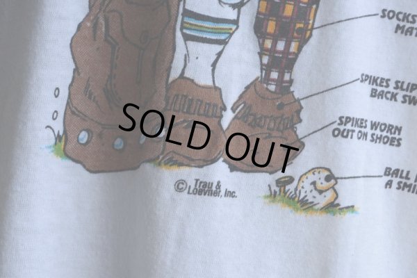 画像10: 1980s TNT by TRAU&LOEVNER ゴルフプリントTシャツ  表記M