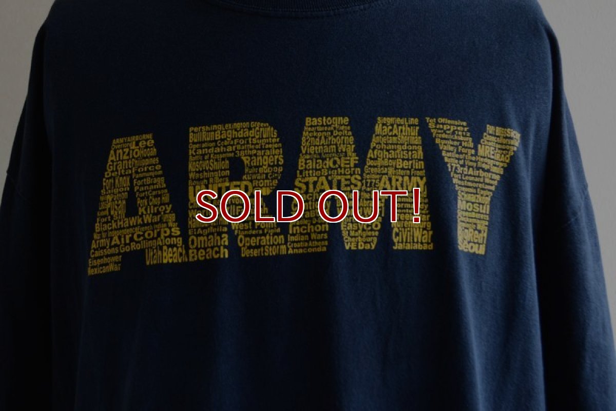 画像7: US.ARMY ロゴプリント Tシャツ　 表記XL  (7)