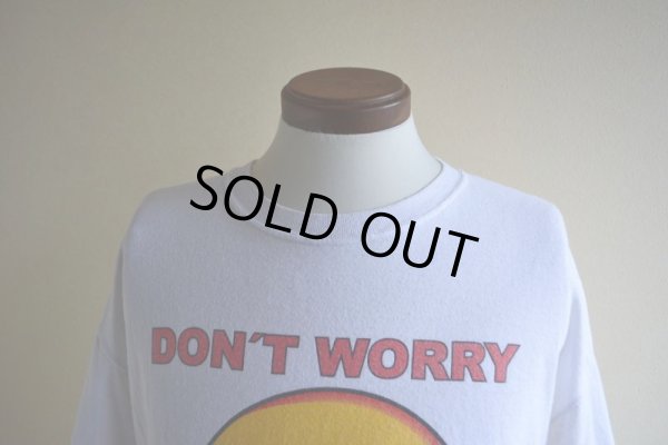 画像5: 1990s〜 DON’T WORRY GET STONED スマイルTシャツ  実寸L