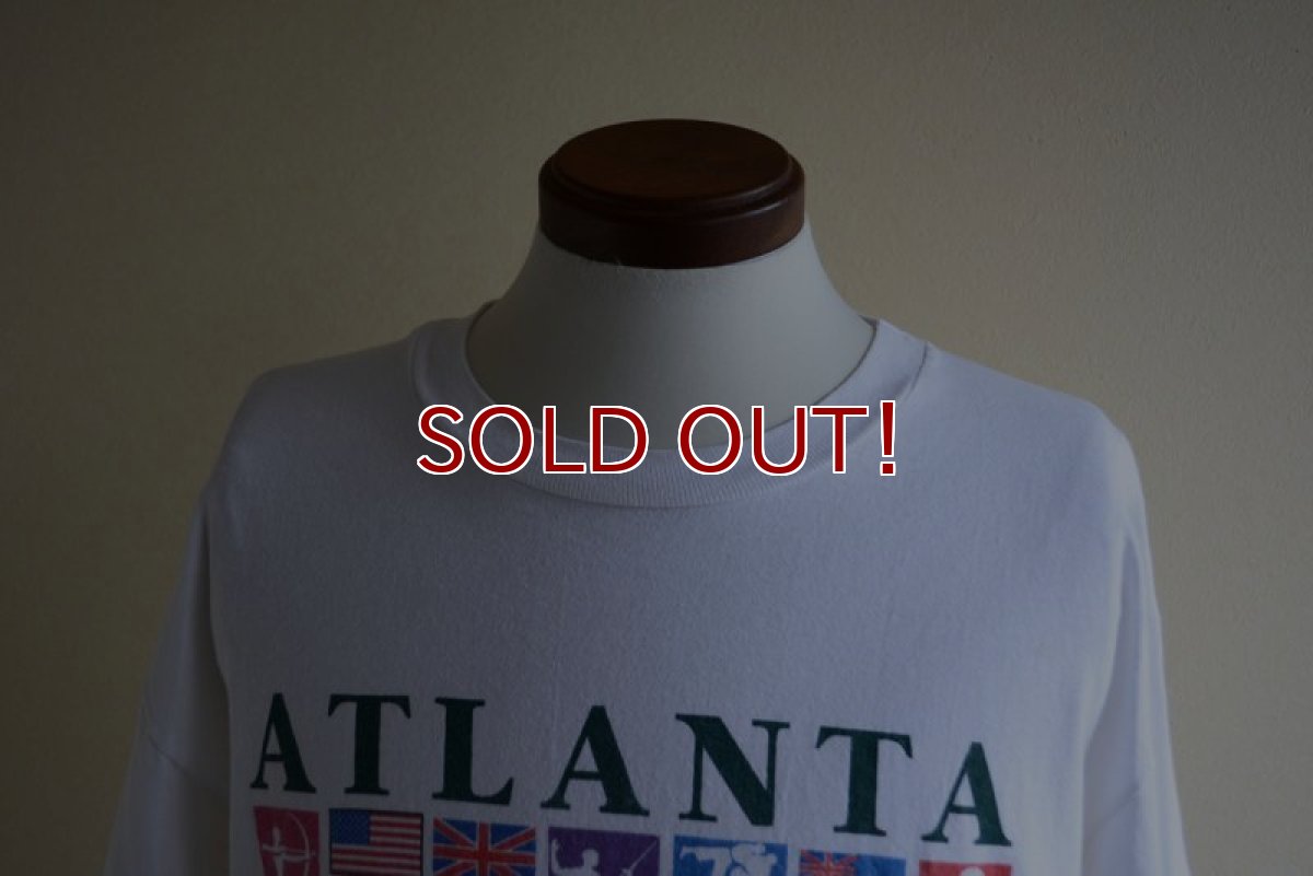 画像6: 1990s Champion ATLANTA1996 プリントTシャツ　 表記L  (6)