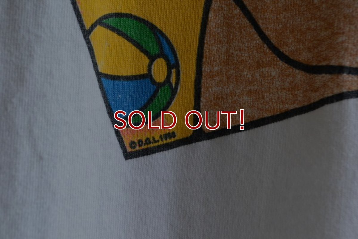 画像9: 1980s BEACH PARTY プリントTシャツ　 実寸L  (9)