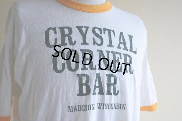 画像7: 1980s CRYSTAL CORNER BAR リンガーTシャツ  表記XL