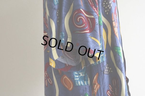 画像9: Pierre Cardin 総柄レーヨンシャツ  表記XL