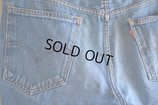 画像17: 1970s LEVI'S デニムカットオフ　 ”BigE ORANGE TAB”　 実寸W33 