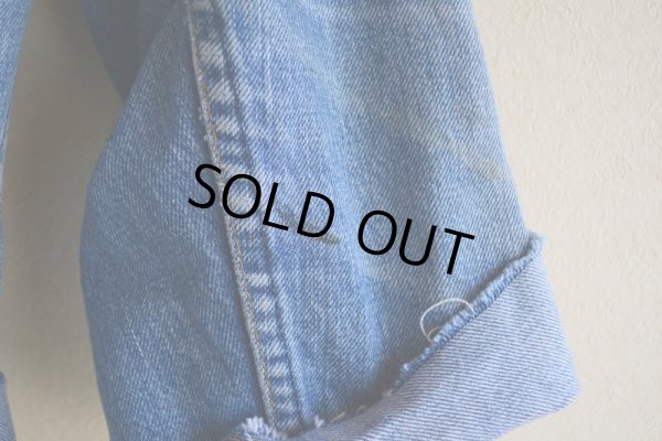 画像18: 1970s LEVI'S デニムカットオフ　 ”BigE ORANGE TAB”　 実寸W33 