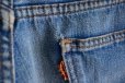 画像15: 1970s LEVI'S デニムカットオフ　 ”BigE ORANGE TAB”　 実寸W33 