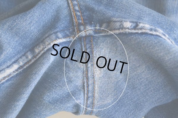 画像12: 1970s LEVI'S デニムカットオフ　 ”BigE ORANGE TAB”　 実寸W33 