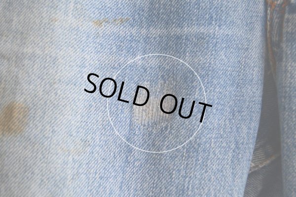 画像10: 1970s LEVI'S デニムカットオフ　 ”BigE ORANGE TAB”　 実寸W33 