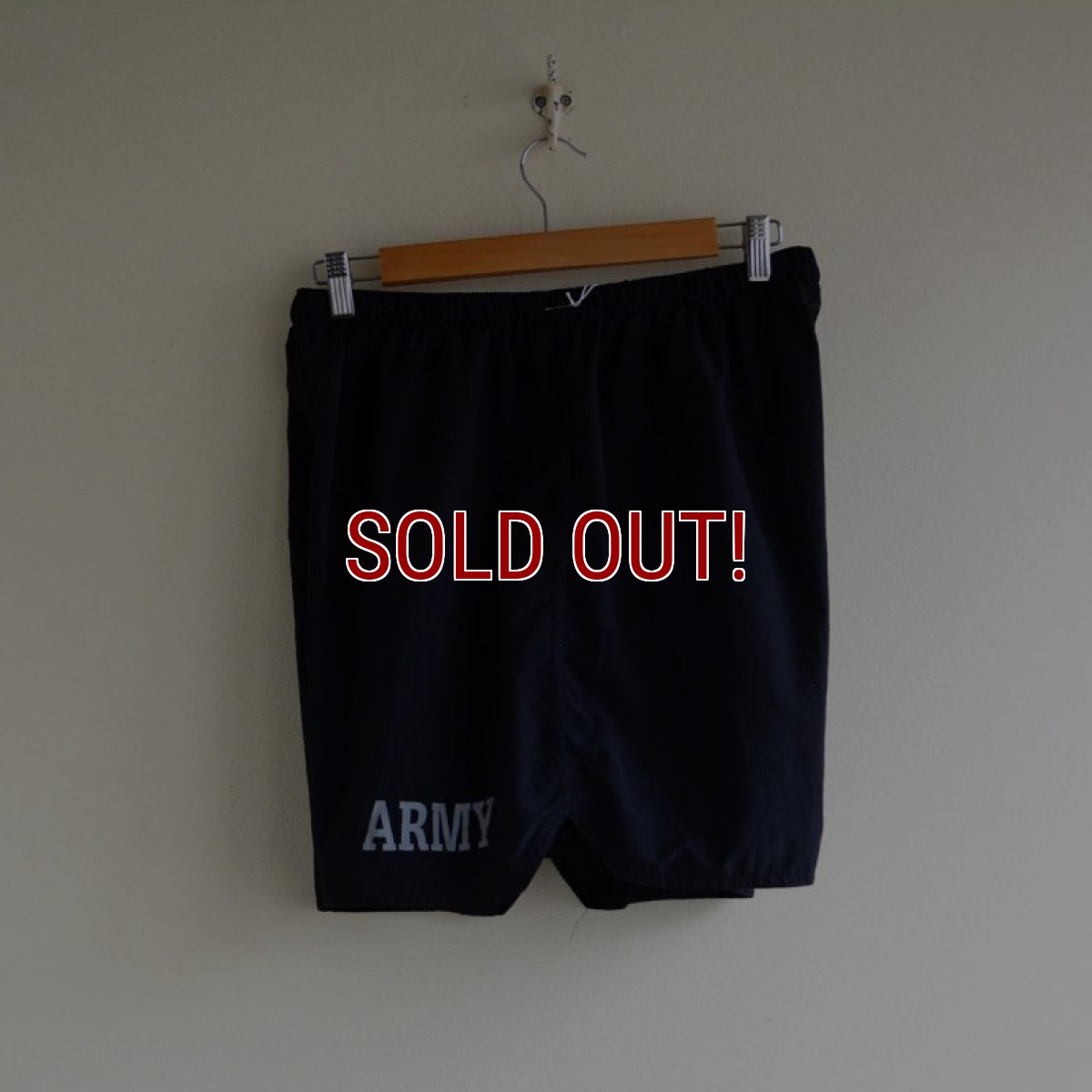画像3: 2000s US.ARMY PFUナイロントレーニングショーツ　 表記LARGE  (3)