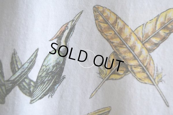 画像16: 1990s BIRD ALPHABET Tシャツ　 実寸L 