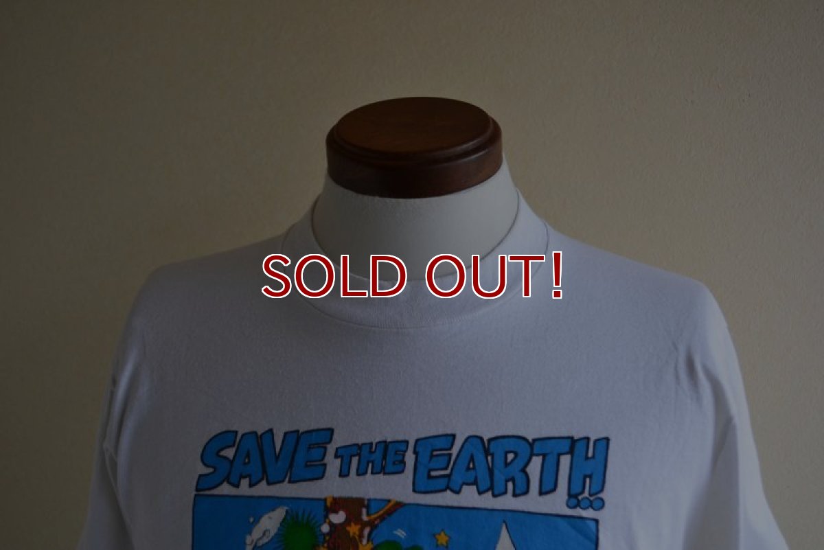 画像6: 1990s SAVE THE EARTH プリントTシャツ　 表記M  (6)