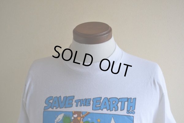 画像6: 1990s SAVE THE EARTH プリントTシャツ  表記M