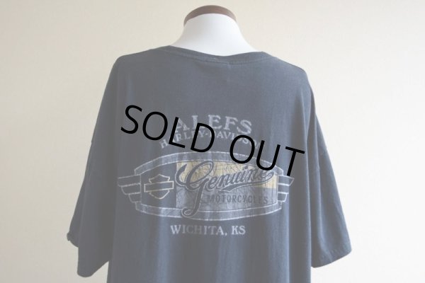 画像13: 2000s〜 HARLEY-DAVIDSON プリントTシャツ  実寸2XL