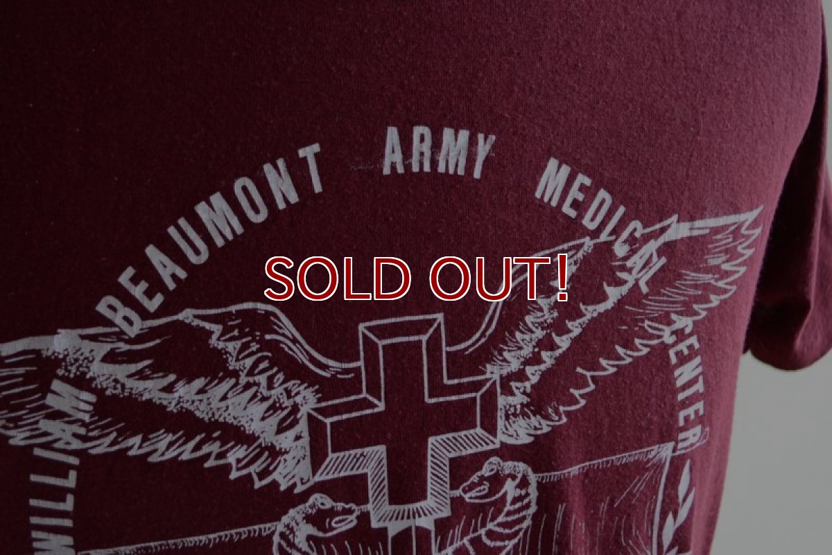 画像8: 1980s ARMY MEDICAL CENTER プリントTシャツ　 表記M  (8)