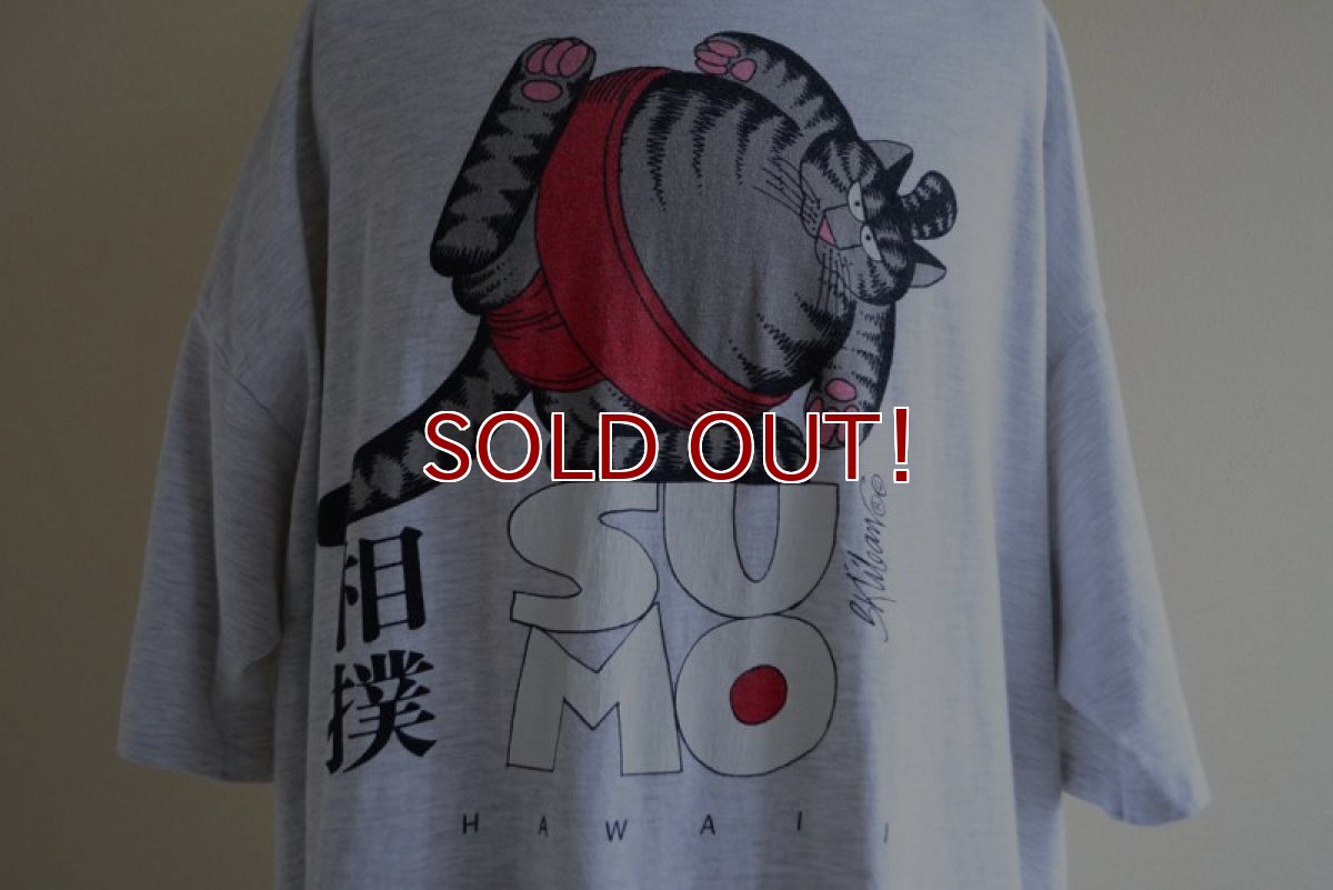 画像8: 1990s CRAZY SHIRTS 相撲Tシャツ　 両面プリント　 表記XXL  (8)