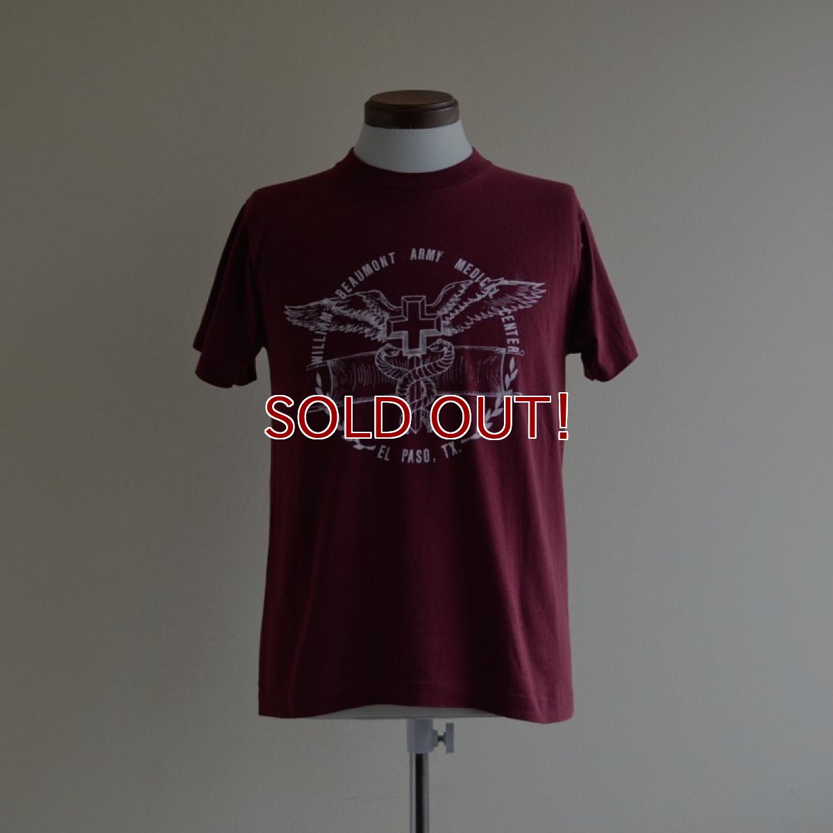 画像1: 1980s ARMY MEDICAL CENTER プリントTシャツ　 表記M  (1)
